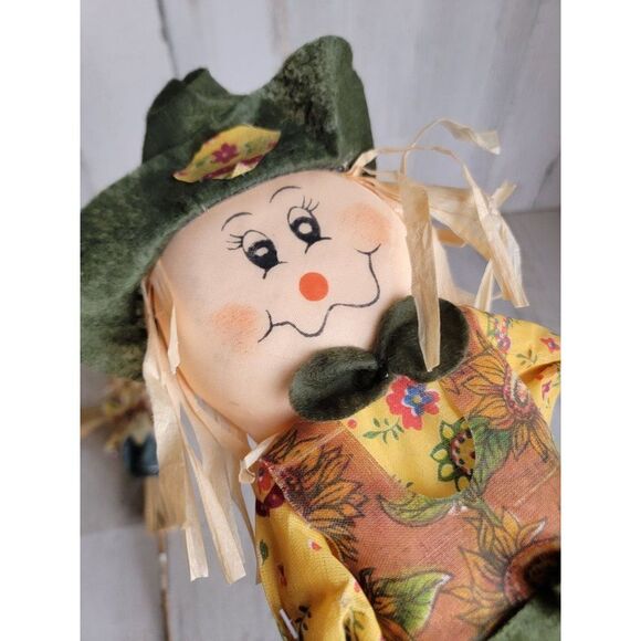 Fall Halloween scarecrow ghost pick flower accessory set - Picture 8 of 10